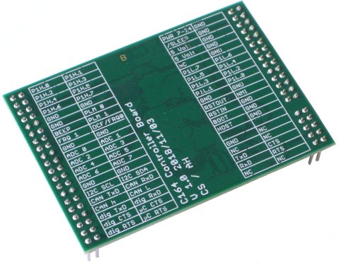 C164CI-Controller Board Oberseite